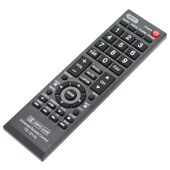 New TS-12 Replace Remote for Toshiba TV 46L5200U 39L22U 65L350U 28L110U 39L2300U