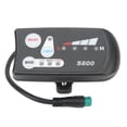 thumbnail image 3 of Electric Bike Display, S800 Replacement Part Electric Bicycle LED Display ABS  For 36V 48V Universal, 3 of 8