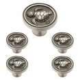 thumbnail image 2 of Franklin Brass 1-3/8" Turtle Knob in Brushed Satin Pewter, 5-Pack, 2 of 3