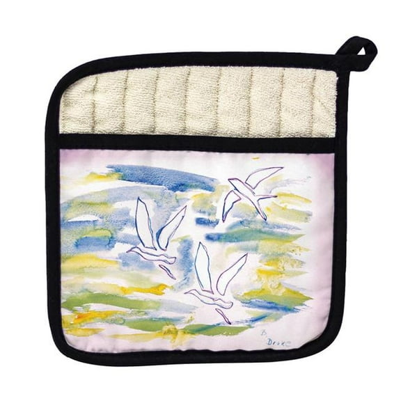 Betsy Drake PT941 Three Gulls Pot Holder