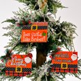 thumbnail image 3 of Inteprter Colgantes de con letras encantadoras Colgante de árbol de Navidad Exquisita decoración de Navidad Adorno colgante colorido Kits de decoración para fiestas Tipo 1 Inteprter HA070253-01B, 3 of 6
