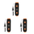 thumbnail image 3 of xinxixnxx Emergency Whistle LED Lighting Long-lasting Battery Made Of ABS Environmental Protection Materials Electronic Whistle orange 3Set, 3 of 6