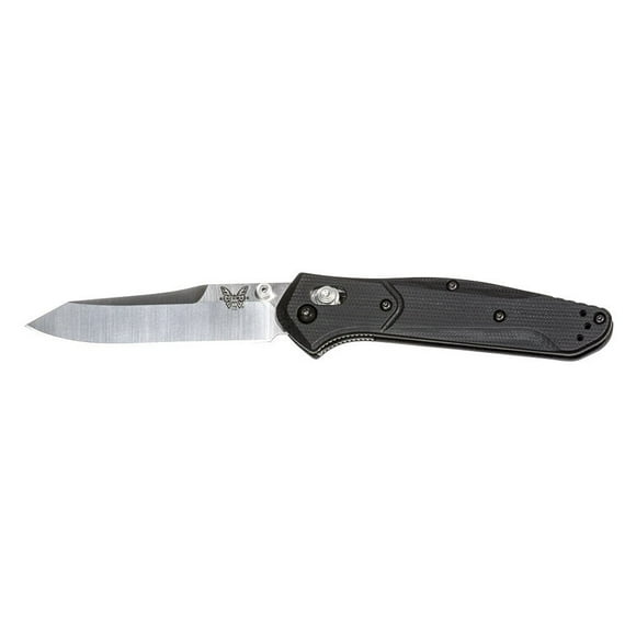 Benchmade Osborne AXIS Lock Knife Black G-10 (3.4&quot; Satin) 940-2