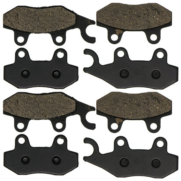 Niche Complete Organic Brake Pad Kit for Yamaha Raptor 700 700R UTV MK1001568