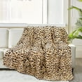 thumbnail image 6 of Leopard Blanket, Cheetah Print Blanket Fuzzy Plush Fleece Throws and Blankets with Leopard Print for Sofa, Couch, Bed (60*80 Inches), 6 of 6
