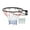 Solid Circle, variant on Ximing Basketball Rim Replacement Standard 17.7'' Backboard Rims with Net, Wall Mounted Basketball for Indoor Outdoor Game Hollow