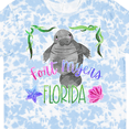 thumbnail image 4 of Inktastic Fort Myers Florida Cute Swimming Manatee T-Shirt, 4 of 5