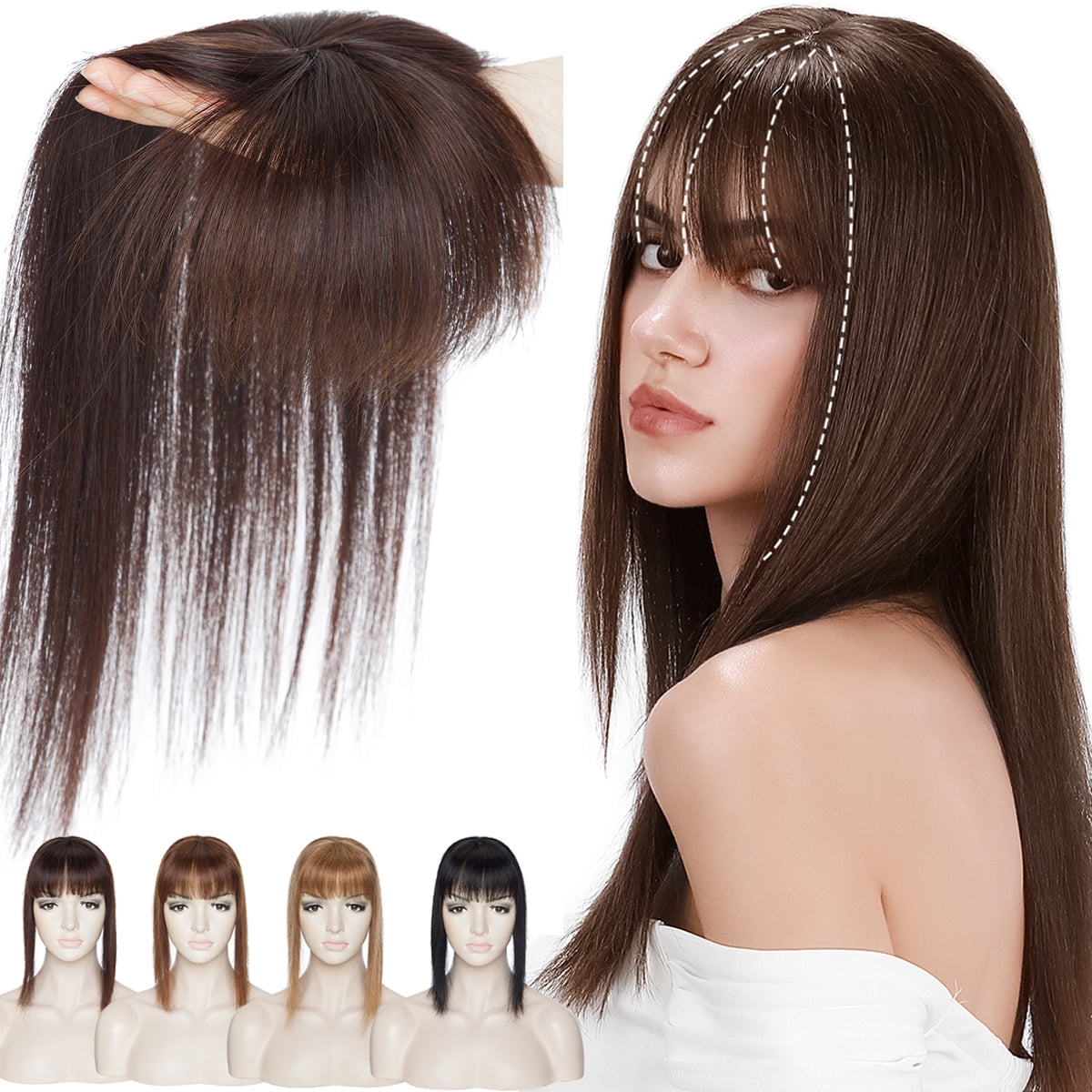 clip in bangs human hair