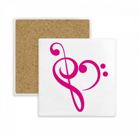 

High-nute Low-nute Hearts Coaster Cup Mat Mug Subplate Holder Insulation Stone