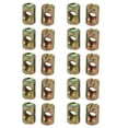 thumbnail image 4 of Unique Bargains 20pcs M8 Thread 18mm Length Iron Slotted Drive Cross Dowel  Nut, 4 of 4