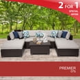 thumbnail image 2 of Premier 7 Piece Outdoor Wicker Patio Furniture Set 07b, 2 of 7