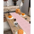thumbnail image 5 of Table Runner Dresser Scarves 36 Inch Long,Scary Halloween Ghost Linen Dining Table Runners Boo White Pink Tabletop Scarf for Wedding Holiday Party Kitchen, 5 of 8