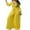 Yellow, variant on Jumpsuits for Women Dressy Elegant V Neck Long Sleeve Wide Leg Pleated Pants Plus Size Formal Wedding Guest Cocktail Party Romper