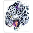 thumbnail image 2 of Ferocious Snow Leopard Face - Animal Canvas Art Print, 2 of 3