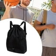 thumbnail image 1 of Bolsa de mochila de baloncesto Bolsa de gimnasio transpirable para impermeabilizar el equipo de entrenamiento deportivo cómodo Bolsa de deportes para Negro, 1 of 8