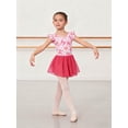 thumbnail image 4 of Aideaone Ballet Leotard for Girls Toddler Dance Dress Outfit with Skirt Ruffle Sleeve 3-8Y, 4 of 7