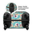 thumbnail image 4 of Bingfone Cute Corgi Head Luggage Cover Washable Suitcase Cover Protector Anti-scratch Suitcase cover Fits 18-32 inch Luggage, 4 of 9