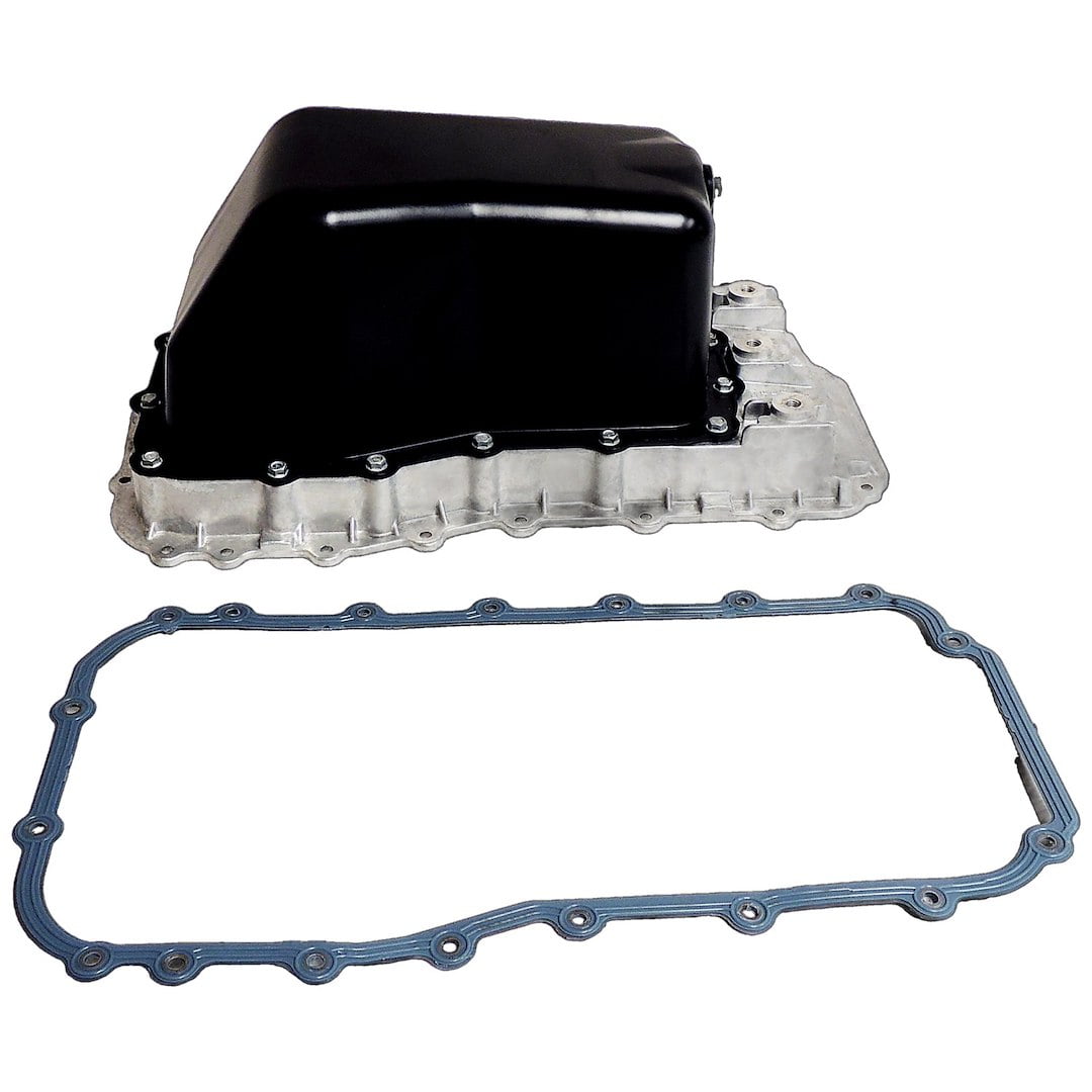 Crown Automotive 4666153K Engine Oil Pan Kit Fits 07 11 Wrangler (Jk) Fits select: 2008 ,2011 JEEP WRANGLER UNLIMITED