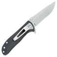 thumbnail image 3 of CRKT Drifter Everyday Carry EDC Pocket Folding Knife with Liner Lock: D2 Plain Edge Blade, G10 Handle, Pocket Clip, 6450D2, 3 of 7