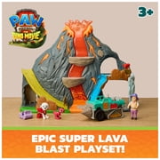 PAW Patrol: The Dino Movie Super Lava Blast Volcano Playset Ages 3+ Includes Exclusive Humdinger Figure & Vehicle