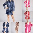 thumbnail image 3 of Kearding Hombres Mujeres Adultos/Unisex Impermeable Abrigo largo/Abrigo de lluvia Chaqueta a prueba de viento Tela de costura y artesanía azul profundo Kearding JJ14384-01, 3 of 6