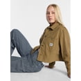 thumbnail image 5 of Kacey Lee Women's Cropped Chore Jacket, Sizes XS-XXL, 5 of 6