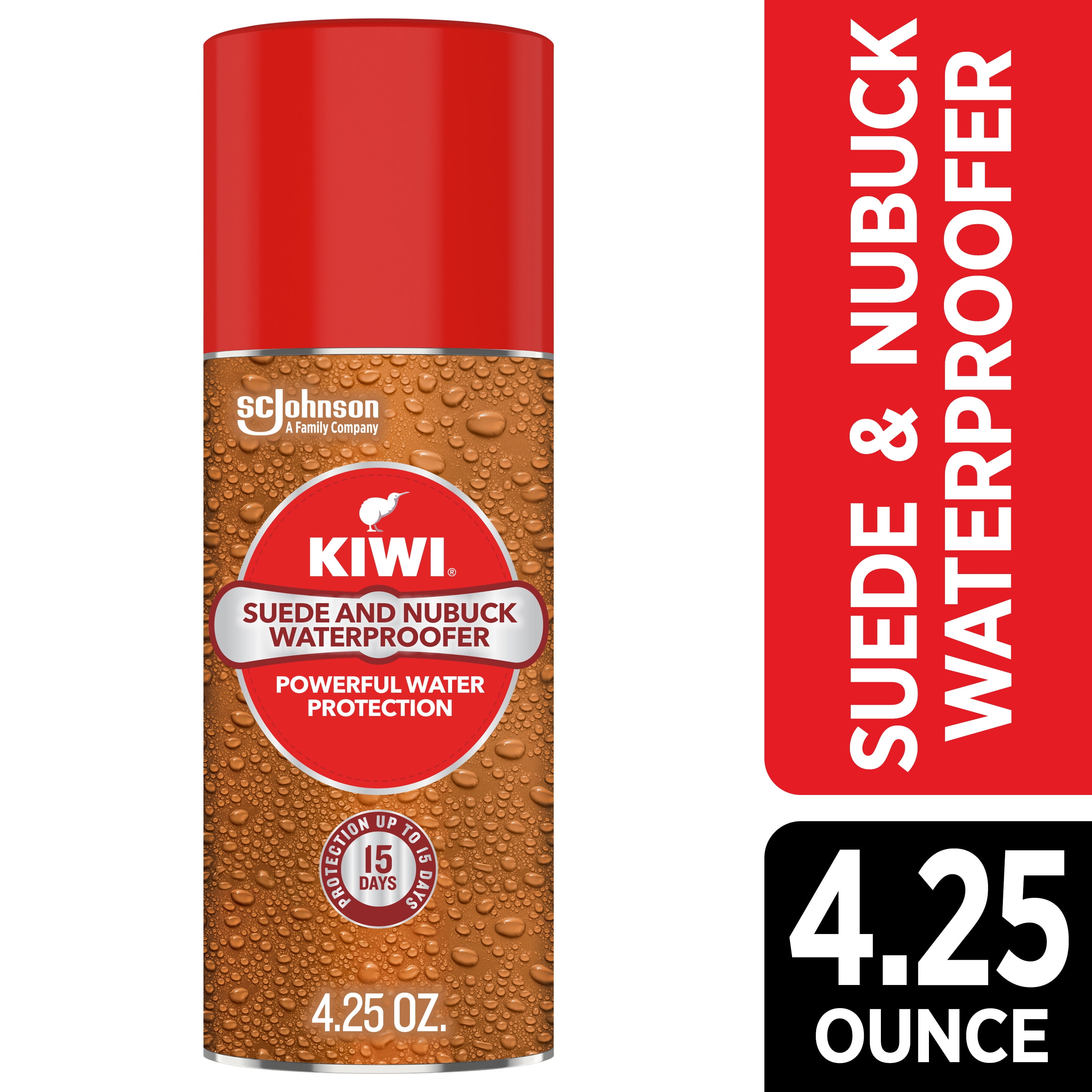 KIWI Suede & Nubuck Waterproofer Spray, 4.25 oz