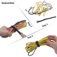 thumbnail image 7 of Lekou 12 Pack Nylon 18 inch Reusable Adjustable Cable Ties for Summer Outdoor Cord Storage, 7 of 7