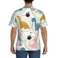 thumbnail image 2 of Naloa Cute Dinosaurs Men's T-Shirt Sport T-shirt Men's Basic Tee Casual Men's Shirt, Round Neck, Short Sleeves - Small, 2 of 5