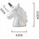 thumbnail image 3 of 2024 Ceramic Unicorn Piggy Bank Money Box Money Box Kids Bedroom Decoration Birthday Gifts (white) Banmo, 3 of 5