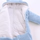 thumbnail image 4 of Cowsor Newborn Baby Bear Outfit Girls Boys Winter Fleece Clothes Hooded Romper Set, 4 of 6