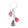 thumbnail image 2 of del Tema de Navidad Colgante Árbol de Navidad Santa Claus Regalos para Mujeres Chicas, 2 of 7