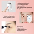 thumbnail image 5 of Heated Eyelash Curler | Rechargeable Makeup Eye Lash Curler | 2 Heating Modes, Quick Natural Curling Eye Lashes for Long Lasting, Makeup Accessories, 5 of 9