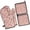 Princess Mushroom Castle, variant on Princess Mushroom Castle Pattern Kitchen Oven Mitt and Pot Holder Sets 2 Pcs for Baking, Cooking and Grilling, Heat Resistant Up To 392 °F