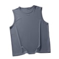 thumbnail image 2 of Men Tank Top Cooling Sleeveless Workout Vest Quick Drying for Home Training Sports Grey 2XL, 2 of 8