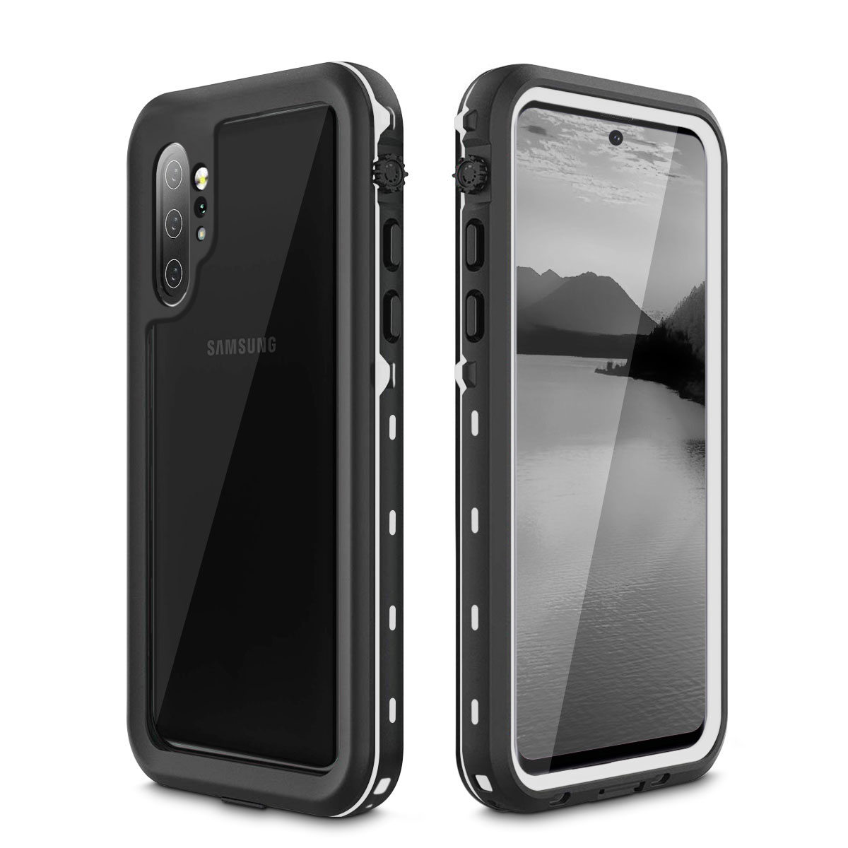 Galaxy Note 10 Plus Case, Cellularvilla Heavy Duty Rugged Armor 360