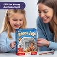 thumbnail image 4 of Piano Potato Stone Age Fossil Dig Kit for Kids Ages 6-12, STEM Archaeology Excavation Kit with Mining Tools, Educational Toy for Birthday & Holiday Gift, Explore Ancient History & Crafts, 4 of 6