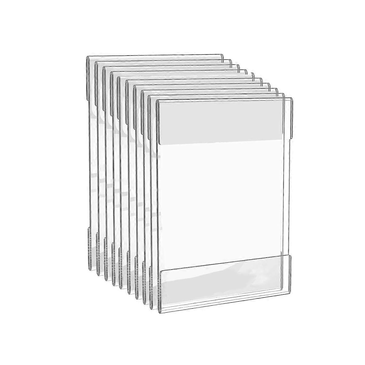 Porta carteles de acrílico transparente yuxing 8.5x11 pulgadas con ...