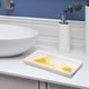 thumbnail image 3 of Bandeja de tocador con estampado de mármol, bandeja de almacenamiento, organizador de champú y ducha, soporte para macetas Blanco amarillo, 3 of 7