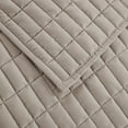 thumbnail image 5 of Comfort Spaces Kienna Quilt Mini Set, King, Taupe, 5 of 8