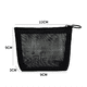 thumbnail image 2 of Bolsa de almacenamiento de red transparente, bolsa de cosméticos de malla de gran capacidad, bolsa de lavado de viaje portátil, conjunto de tres piezas, 2 of 5