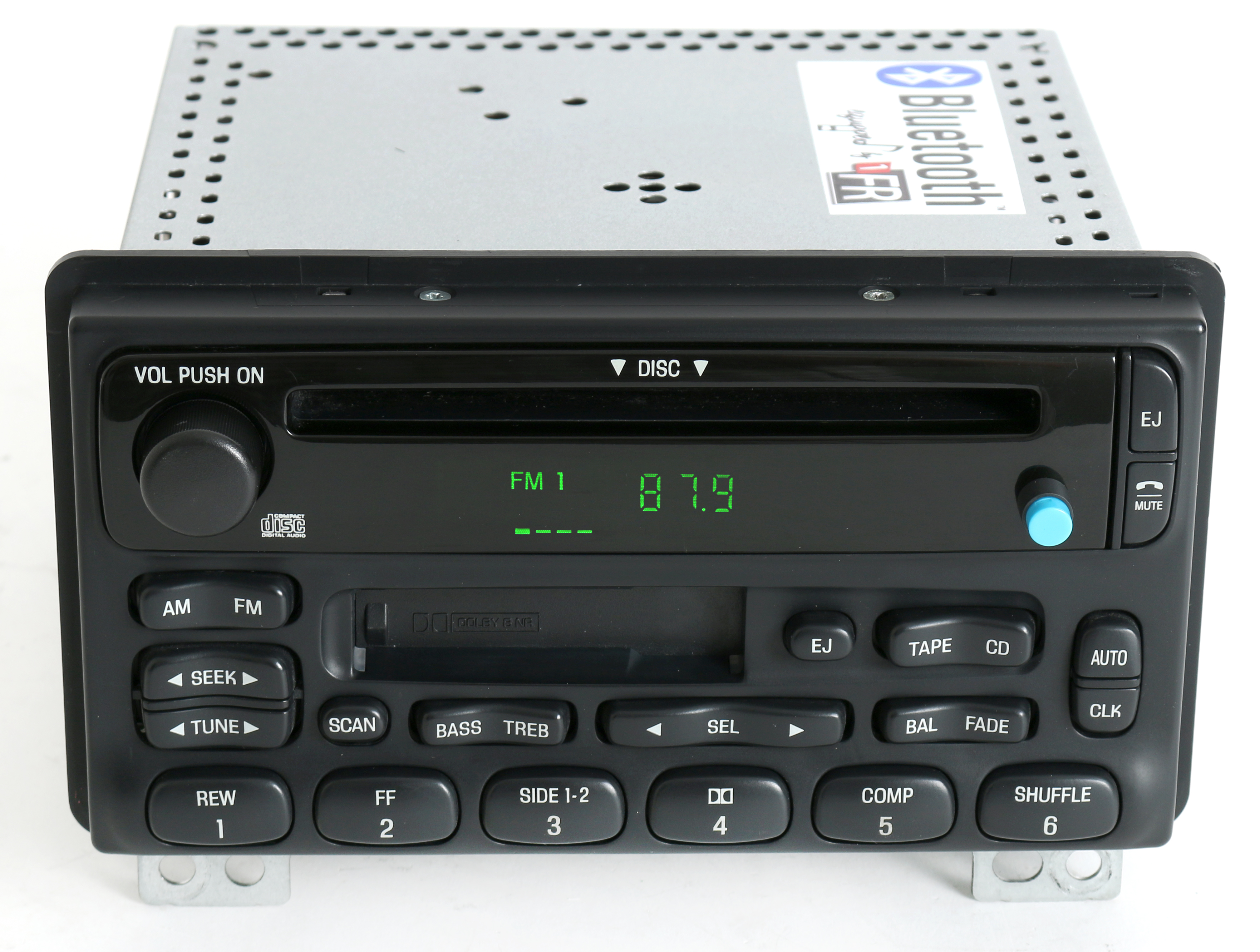 Restored Ford Explorer Mercury 2001-05 Radio AM FM CD CS w Bluetooth Music 1L2F-18C868-BB - (Refurbished) - image 2 of 6