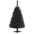 thumbnail image 2 of Christmas Decorations Clearance!! 3 Ft Black Artificial Tree Unlit Halloween and Christmas Decoration Tree Compact Festival Party Supplies, 2 of 7
