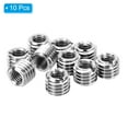 thumbnail image 3 of PATIKIL Adaptateurs de Filetage Manchon Écrou Réducteur, 10 Pcs M10*1.5 Mâle à M6*1 Femelle Écrou de Réparation Vis Réducteur Conversion Fixation en Acier Inoxydable 8mm, 3 of 7