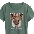 thumbnail image 3 of Marvel Guardians of the Galaxy - Cosmos Puppy Training - Women's Short Sleeve Graphic T-Shirt, 3 of 5