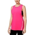 thumbnail image 2 of Jessica Simpson Womens The Warmup Layered Tank Top, Pink, Juniors, X-Large, 2 of 4