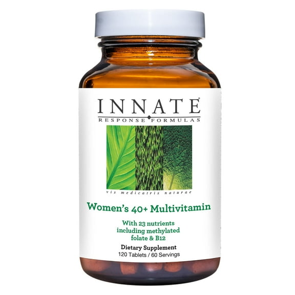 INNATE Response Women's 40  Multivitamin - Methylated Folate & B12 - Daily - 60 Servings