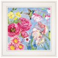 thumbnail image 1 of "English Garden II" by Barb Tourtillotte, Ready to Hang Framed Print, White Frame, 1 of 1