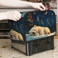 thumbnail image 7 of Fotbe Starry Sky Sleep White Bear for Two Slice Toaster Cover, Fingerprint Protector, Super Soft Appliance Cover And Dust Cover,Bread Dust Cover & Fingerprint Protection, 7 of 7