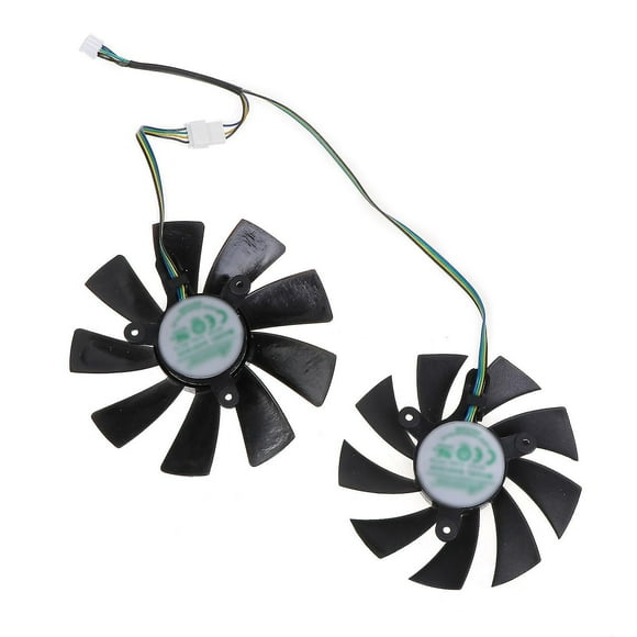 2pcs 12v 4pin Graphics Card Cooling Vga Fan Compatible-for Zotac Gtx 1060 1070 Ti Mini Ha